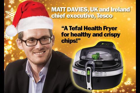 Matt Davies, chief executive UK and Ireland, Tesco